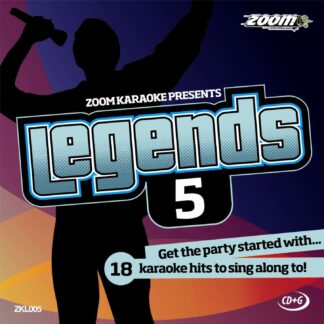 Zoom Karaoke ZKL005 - Legends 5 - Karaoke hits to sing along to!
