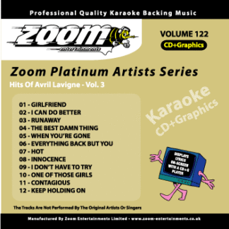 Zoom Karaoke - Hits of Avril Lavigne - Volume 3
