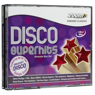 Zoom Karaoke CDZMPK07 - Disco Superhits Pack