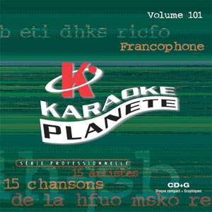 Karaoké Planète Français volume 101