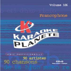 Karaoké Planète Français volume 106