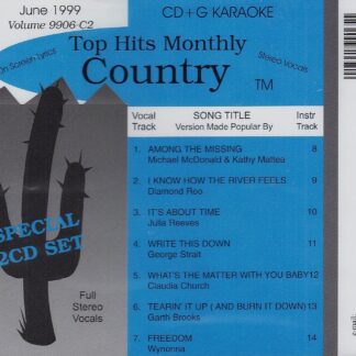 Top Hits Monthly THC9906II - Country June 1999 - Volume 2
