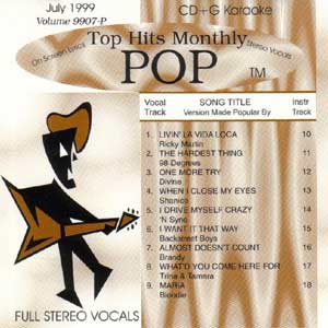 Top Hits Monthly THP9907 - Pop July 1999
