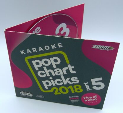 Zoom Karaoke ZPCP2018V+ZFK03 - Pop Chart Picks 2018 - Part 5 + Five of a Kind - Volume 3 (Ladies of Soul)