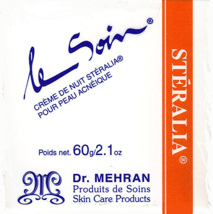 Crème hydratante désinfectante Stéralia® peau acnéique