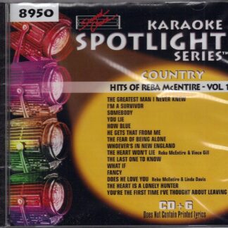 Sound Choice SC8950 - Hits of Reba McEntire - Volume 1