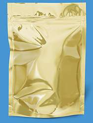 Gold Mylar Bag 6x9x3"