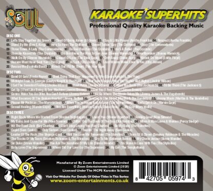 Zoom Karaoke - Whole Lotta Soul Superhits Pack