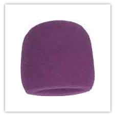 Mauve Windscreen for Vocal Microphone