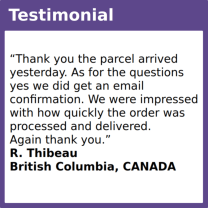 Testimonial Quickly Impressed